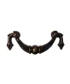 Dekoratif Zamak Üzümlü Kulp - 64mm, Eskitme, 1 Adet