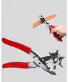 Delme Pensesi 6 Başlıklı Çok Amaçlı Paslanmaz Çelik Ergonomik