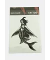 Deniz Kızı Tattoo Dövme Sticker