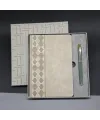 Deri Defter Ve Kalem Set