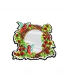 Desenli Aynalı Duvar Sticker