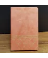 Desenli Deri Defter Somon