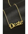 Deste isimli kolye (Kişiye Özel)