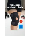 Destekli Diz Korsesi Çapraz Bağlı Menisküs Ağrısı Spor Dizlik Termojel Hediyeli