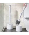 Deterjan Hazneli Silikon Tuvalet Fırçası