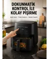 Dijital Dokunmatik Air Fryer Yağsız Sıcak Hava Fritözü