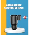 Dijital Ekranlı Akıllı Bardaklık Araç İçi Termal Isıtıcı Soğutucu