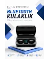 Dijital Göstergeli Bluetooth Kulaklık Kablosuz Tws Stereo Bluetooth 5.0