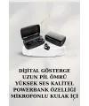 Dijital Göstergeli Bluetooth Kulaklık Kablosuz Tws Stereo Bluetooth 5.0
