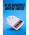 Dijital Hassas 10 Kg Mutfak Terazisi Tartısı Lcd Ekran Mutfak Tartısı