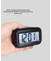 Dijital Masa Saati Sensörlü Aydınlatmalı Alarm Ve Sıcaklık Ölçerli