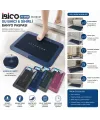 Dikdörtgen   38x58cm   Su Emici - Sihirli  Banyo Paspası  Elastik