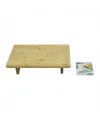Dikdörtgen Ayaklı Mini Sofra MODEL=32X21.5CM Bambu Ahşap Kesim Panosu