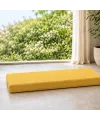 Dikdörtgen Blok Bank Minderi · 50 × 100 × 7 cm · Hardal