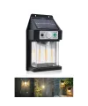 Dikey 3 Ledli Güneş Enerjili Led