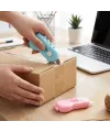 Dinozor Tasarımlı 2’li Mini Makas Ve Falçata Seti – Pratik Kargo Paket Açıcı Aparat