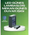 Dış Mekan Güneş Paneli İle Aydınlatma Lambası