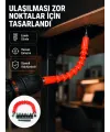 Dmax Esnek Şaftlı Matkap Bits Uç Seti 12 Parça Vida Montaj Ve Tamir Seti