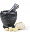 Doğal Cilalı Mermer Havan
