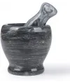 Doğal Cilalı Mermer Havan