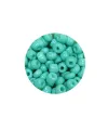 Dökme Cam Kum Boncuk Büyük Boy (6/0) 4 mm - 20 Gram - Açık Yeşil - BNC088