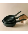 Döküm Tava Seti 3lü (20-24-28 cm)