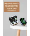 Dokunmatik Akıllı Saat Yeni Nesil Kulaklık Kampanyası Bluetooth Bağlantılı Anc Özelliği