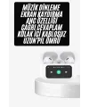 Dokunmatik Ekranlı Anc/enc Yeni Nesil Pro Bluetooth Kulaklık Dokunmatik Ekran