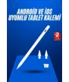 Dokunmatik Kalem Tablet Kalemi Çizim Stylus Kalem Yedek Uçlu