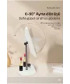 Dokunmatik led ışıklı makyaj aynası dikdörtgen 3 renk ışık LED MASA AYNASI