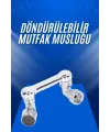 Döndürülebilir Musluk Mutfak Banyo Musluk Ucu Başlığı 4 Filtreli