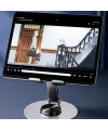 Dönebilir ve Katlanabilir Masaüstü Metal Telefon Tutucu