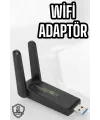Dual Band Wifi Alıcı Adaptör Usb 3.0 Destekli