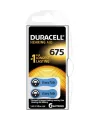 Duracell 675 İşitme Cihaz Kulak Pili 6 Parça  1 Kutu