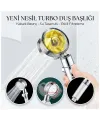 Duş Başlığı Turbo Pervaneli Serinletici Tasarım