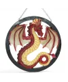 Duvara Asmalı Polyester Dragon Pano