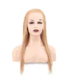 Düz Front Lace Gerçek Tül Peruk - Balköpüğü - 60-65cm