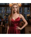 Düz Front Lace Gerçek Tül Peruk - Sıcak Karamel - 60-65cm