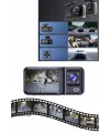 Dvr Araç İçi Kamera Ön Ve İç Kamera 2 İnç Ekranlı Çift Kamera
