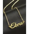 Ebru isimli kolye (Kişiye Özel)