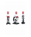 Eğitici Mikroskop Kiti Zoom Led Işıklı 100x 400x 1200x St1200x