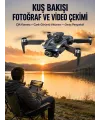 Ekranlı Kumandalı Katlanabilir Kamera Drone Hobi Ve Günlük Kullanım