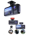 Ekranlı Sürüş Kaydedici Dvr Ön Ve Arka Kameralı Full Hd Çözünürlüklü