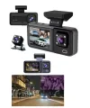 Ekranlı Sürüş Kaydedici Dvr Ön Ve Arka Kameralı Full Hd Çözünürlüklü