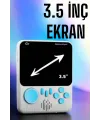 El Atarisi 3.5 İnç Ekran Çift Konsol 666 Adet Retro Oyun Gamepad