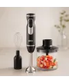 El Blender Seti 700 ml Paslanmaz Çelik Bıçak 2 Hız