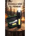 El Feneri Dayanıklı Alüminyum Gövde Yüksek Işık Gücü Kamp Ve Acil Kullanım