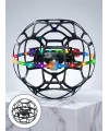 El Hareketi Kontrollü Futbol Topu Tasarımlı Drone Led Işıklı