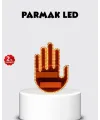 El Hareketiyle Kontrol Edilen 176 Led Amber Güvenlik Lambası