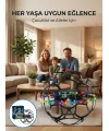 El Sensörlü Uçan Top Drone Çocuklar İçin Led Işıklı Eğlence Oyuncağı